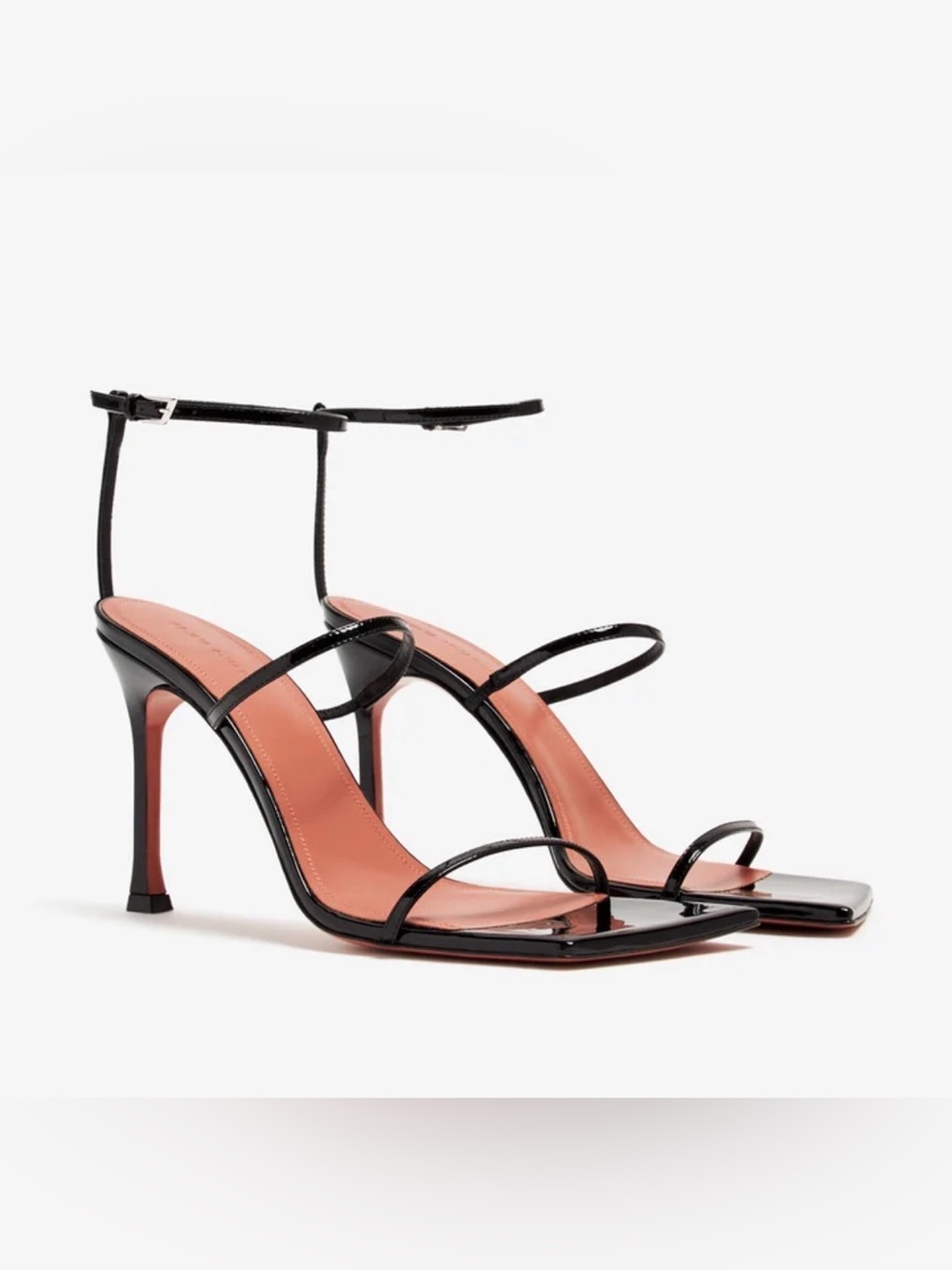 AMINA MUADDI Black Maya Sandal 37.5